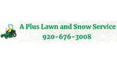 A Plus Lawn and Snow Service logo