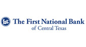 The First National Bank of Central Texas logo