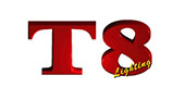 T8 Lighting logo