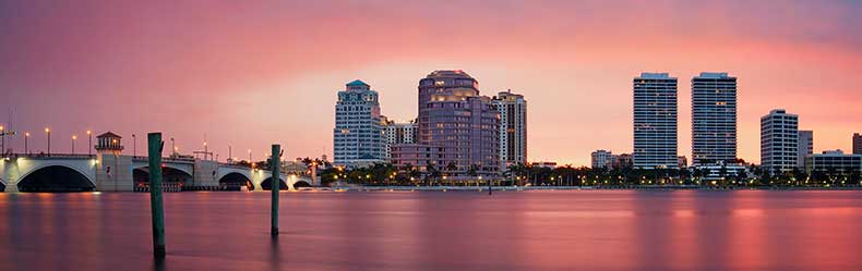 West Palm Beach skyline