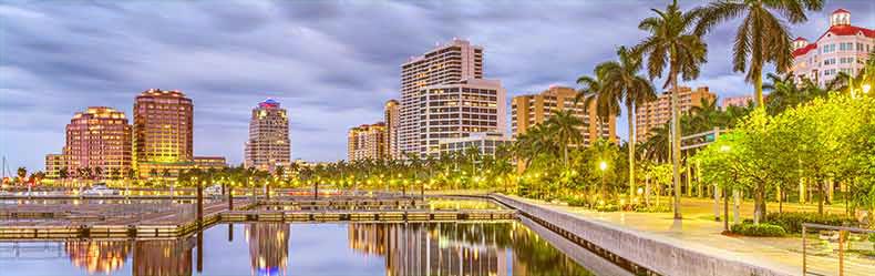 West Palm Beach Skyline