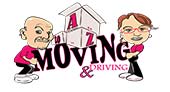 A to Z Moving and Driving logo