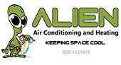 Alien Air Conditioning and Heating logo